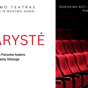 „Grupiniai Forumo teatro užsiėmimai suaugusiems”